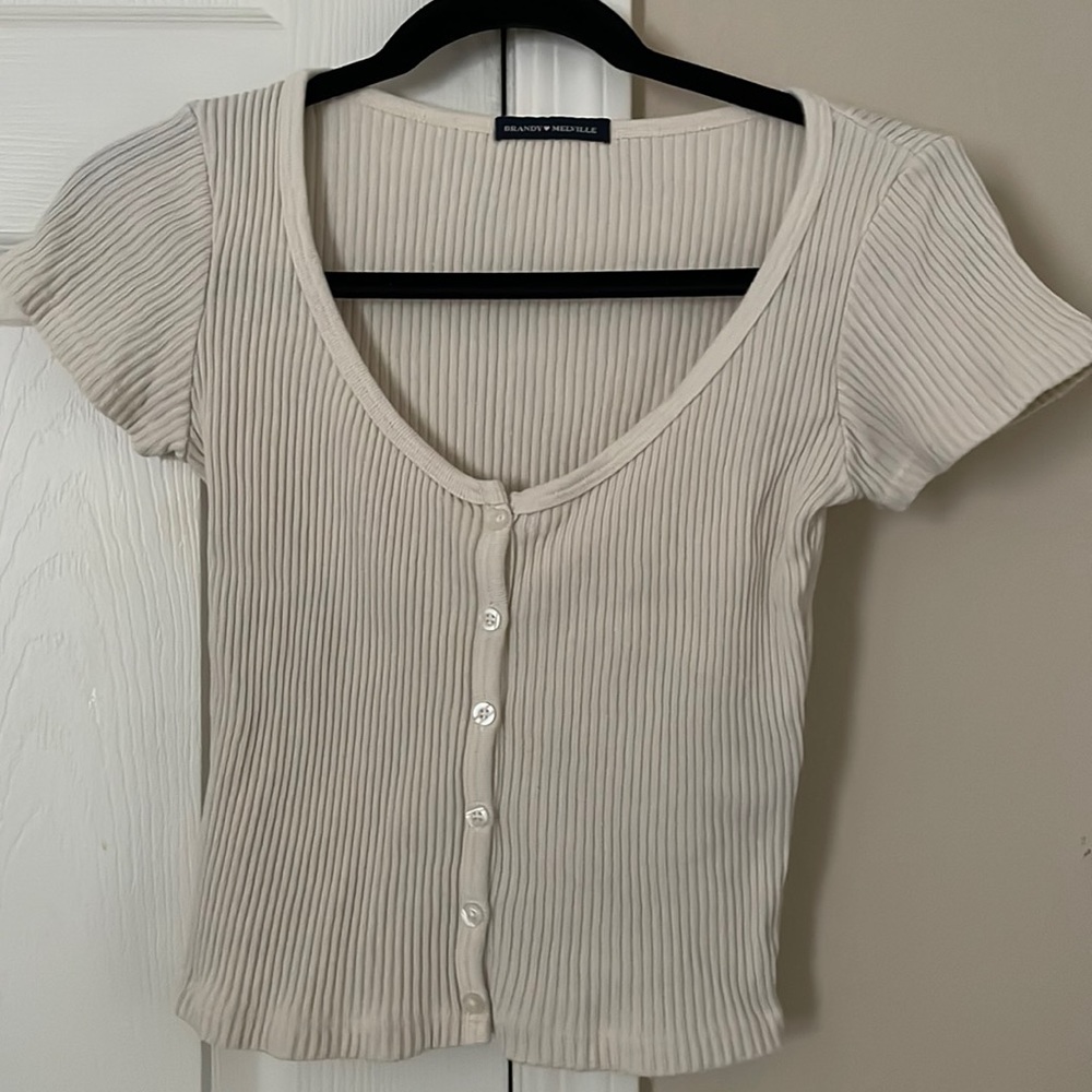 Brandy Melville Short Sleeve Cardigan